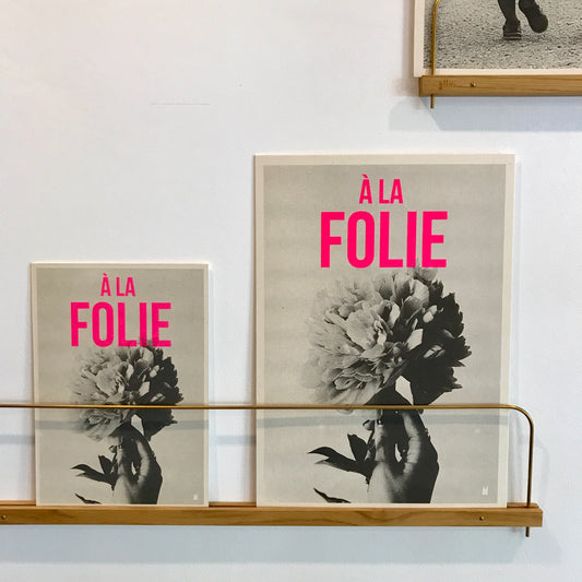 Carte A la Folie (2 tailles)